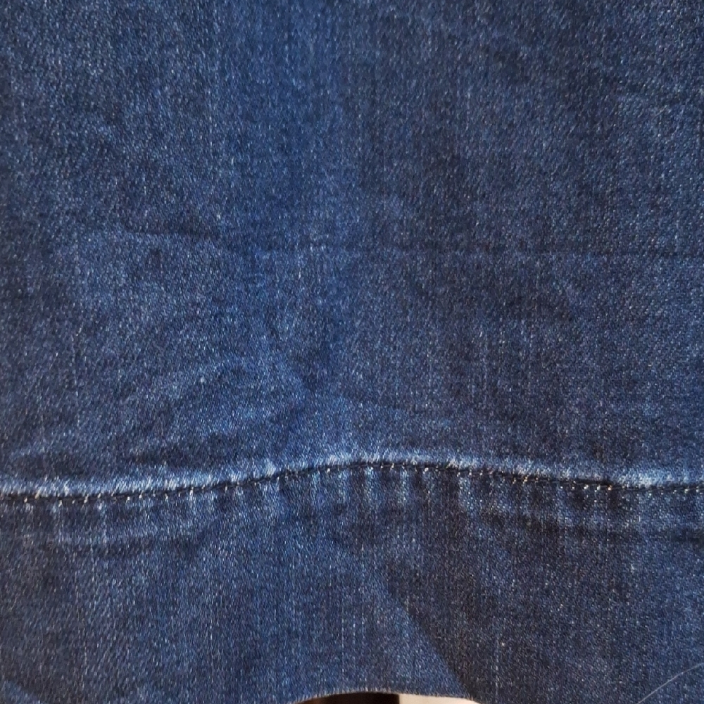 Ralph Lauren Dark Indigo Denim Shift Dress - Picture 10 of 11